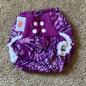 Purple diaper covers